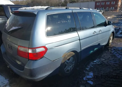 2007 Honda Odyssey Ex из США, поврежденный, VIN 5FNRL38487B067772